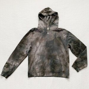 RARE🔥 Zadig & Voltaire‎ Storm Cotton Tie-Dye Hooded Concert Sweatshirt